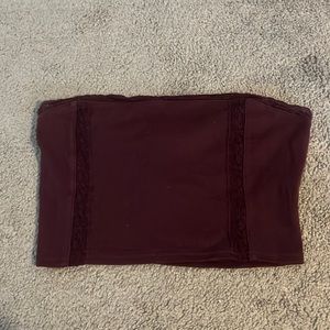 Maroon Me to We tube top from Pacsun